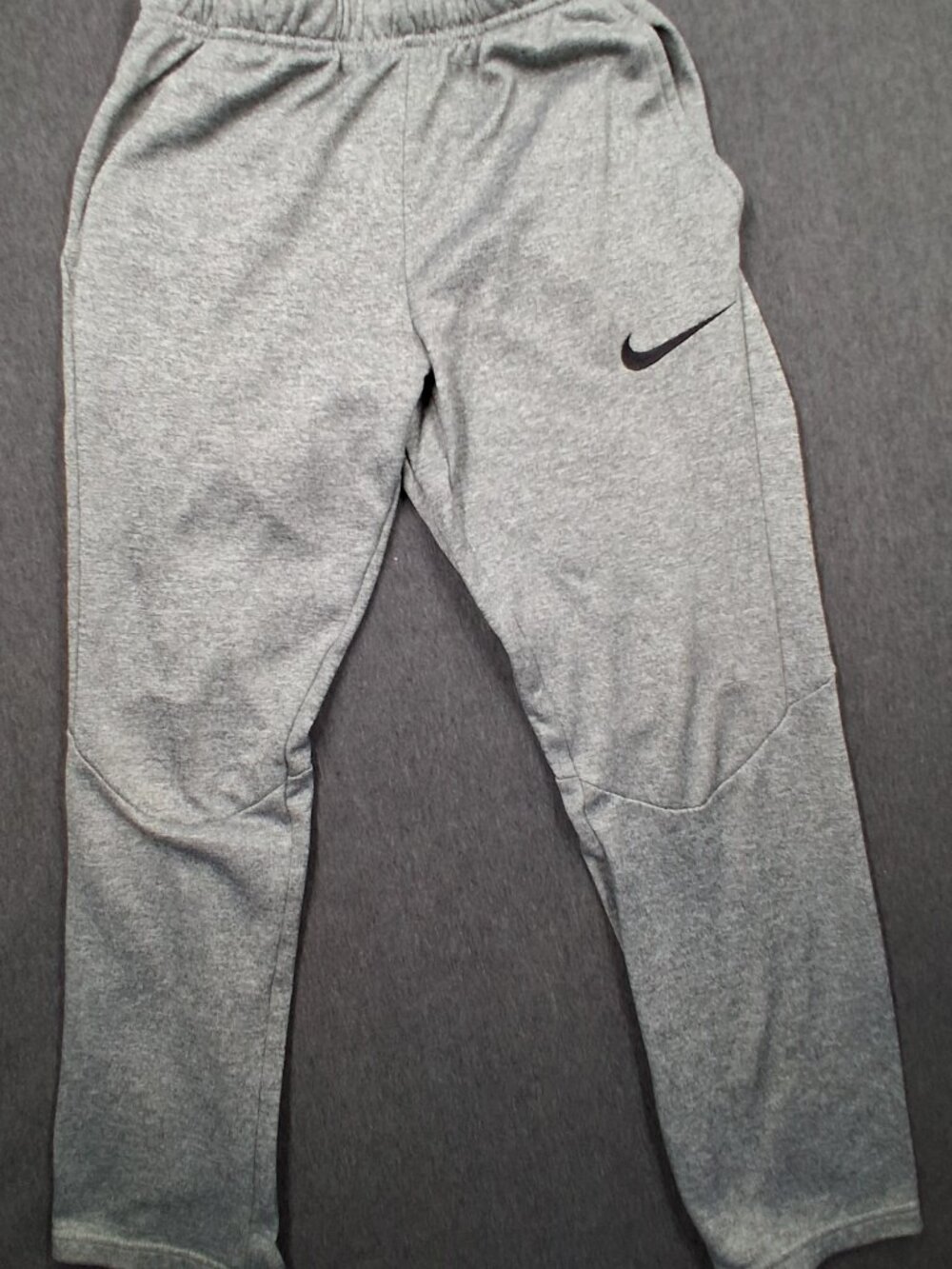 Nike boys sweatpants size large gray good condition